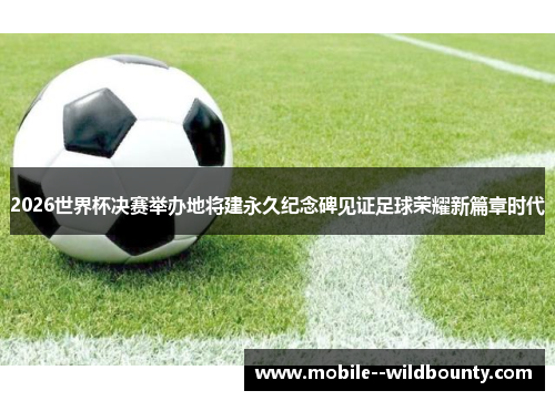 2026世界杯决赛举办地将建永久纪念碑见证足球荣耀新篇章时代