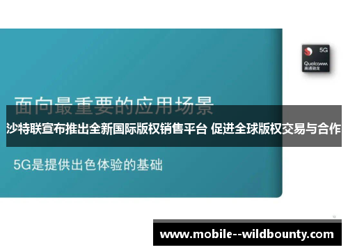 沙特联宣布推出全新国际版权销售平台 促进全球版权交易与合作 沙特联宣布推出全新国际版权销售平台 促进全球版权交易与合作